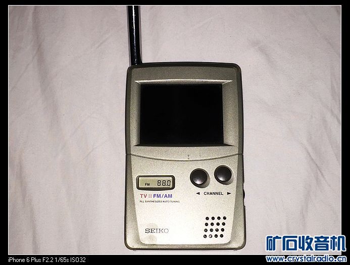 出个精工小液晶电视,带收音机外放 - 〓新人交