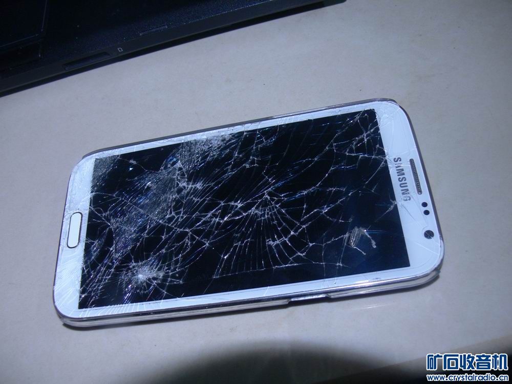 三星N7100屏幕坏了 打进电话有铃声 小米2配件