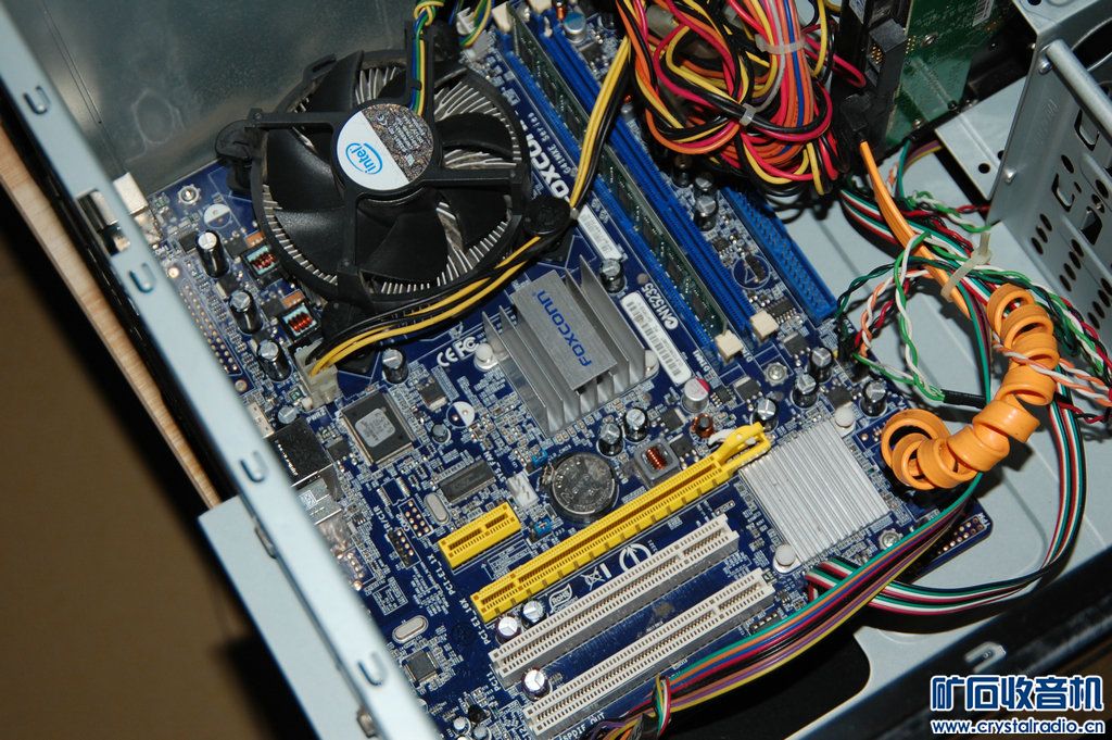 英特尔 双核电脑主机 G41主板 DDR3 2G内存