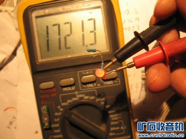 自动量程数字万用表对发光二极管真的没法了?
