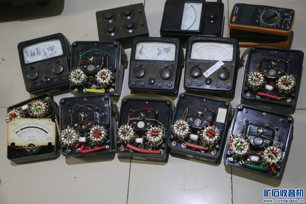 星牌指针式万用表MF500上海四厂共计10块,从