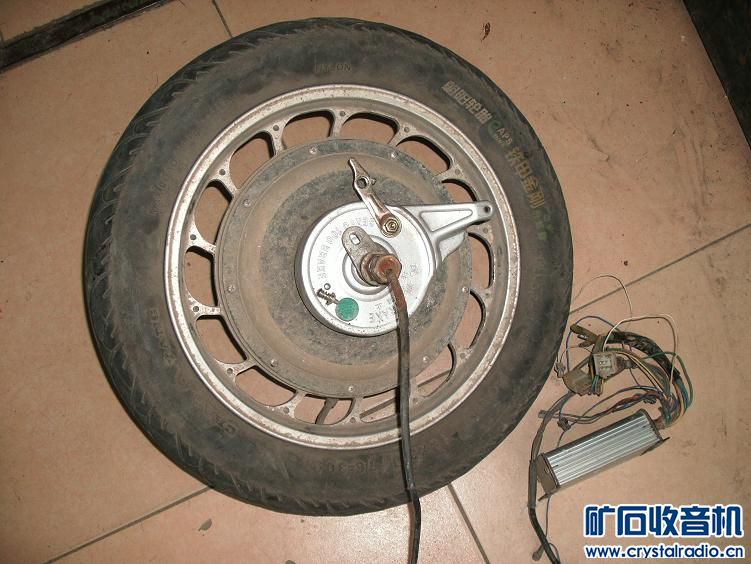 48V电动车后轮,新换的刹车鼓,轮胎状况好,价格