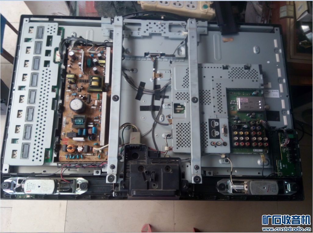 又来一台爆屏的索尼液晶电视KLV-32V300A拆