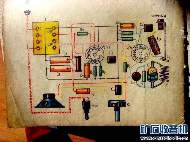 求简单大声的电子管调频收音机电路图 - 〓电子