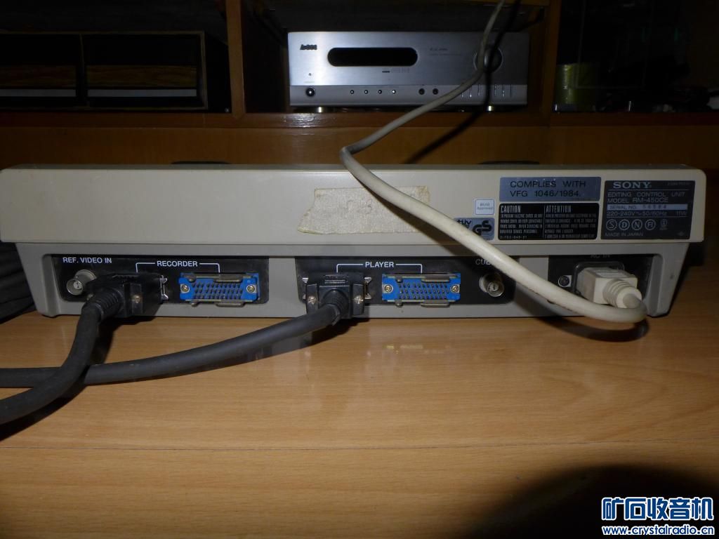 电视台设备 SONY 录像机控制编辑机 - 〓新人交