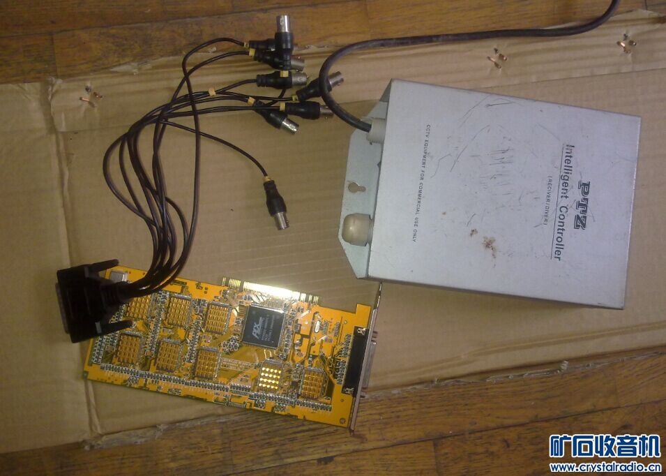 云台解码器 8路视频采集卡 2孔明装插座 - 〓器