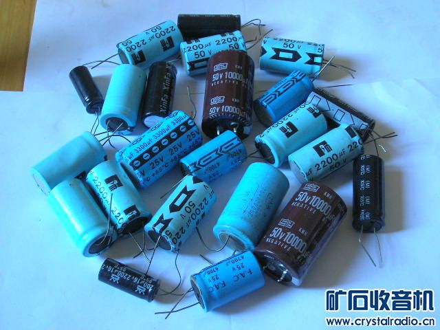 出二极管 电容 小音箱 收音机 等杂物 - 〓器材友