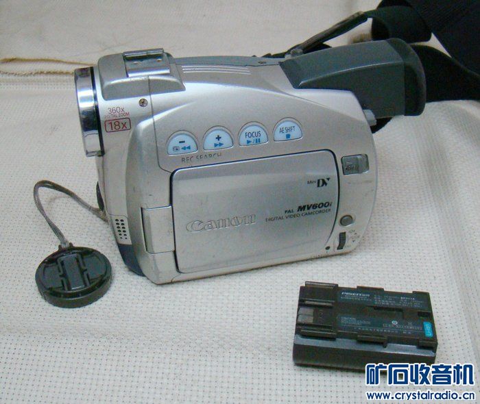 出佳能电动变焦镜头.佳能DV摄像机,空气质量检