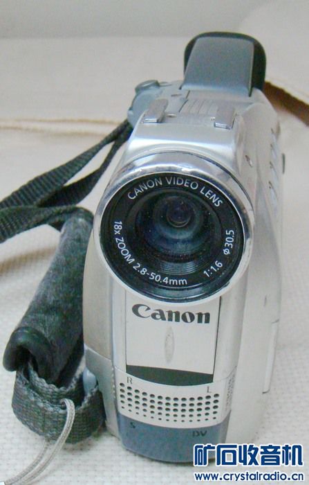 出佳能电动变焦镜头.佳能DV摄像机,空气质量检