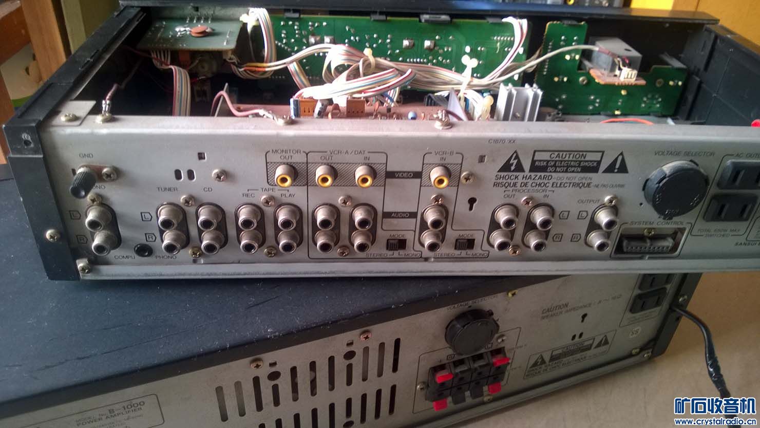 日本山水C1000前级和b1000纯音乐后级 - 〓器