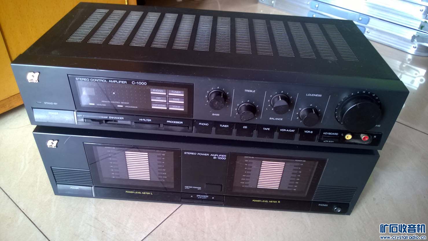 日本山水C1000前级和b1000纯音乐后级 - 〓器