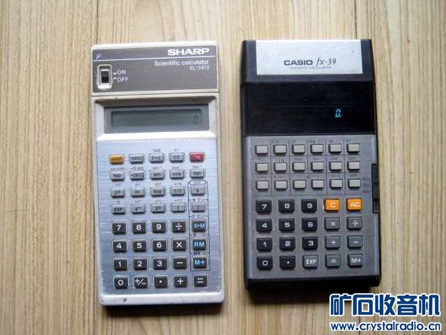夏普 卡西欧计算器 松下 索尼CD随身听 爱华收
