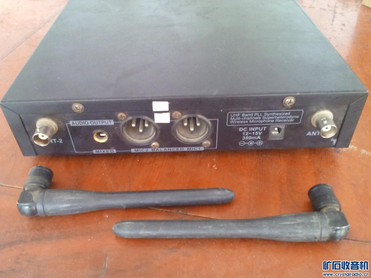出一套800MHz无线话筒(亿歌的接收机+森海塞