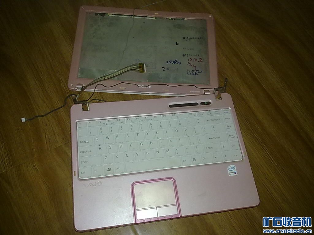 屏摔坏的索尼笔记本 万用表 行车记录仪 电源 平