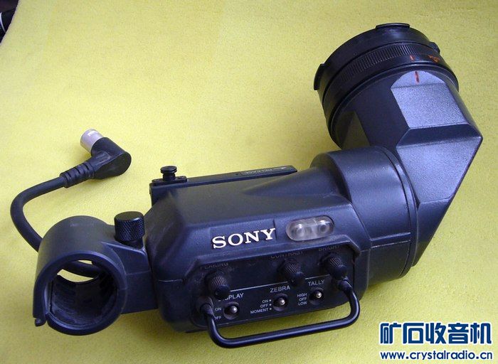 出小日本的监听耳机,SONY摄像机取景器,无线