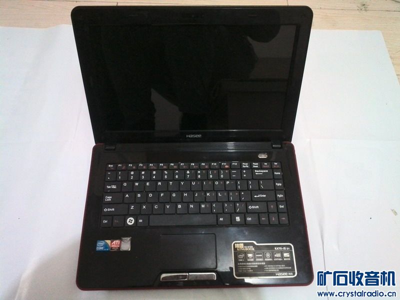 收到神舟k470-i5 d1笔记本配件尸体 i5 460m c