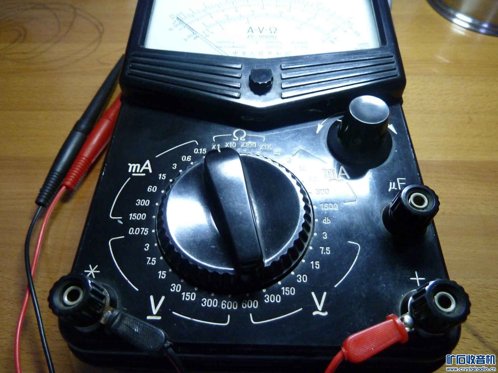 MF12指针表电阻档单位标为KΩ的神奇