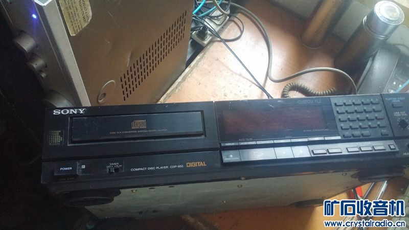 1541解码的索尼CDP-770 还有个拆下了机芯的