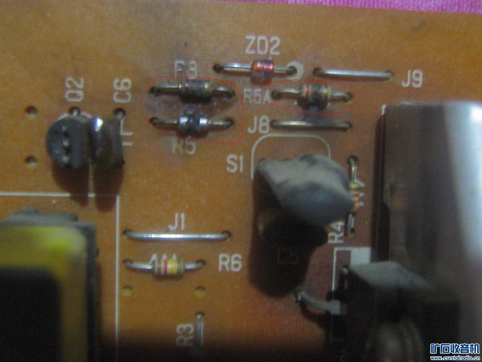 请教各位师傅。液晶电视电源板电阻烧了,请看