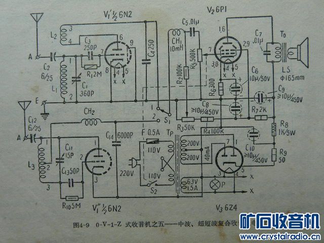 音的调频超再生两管收音机电路图 - 〓电子管技