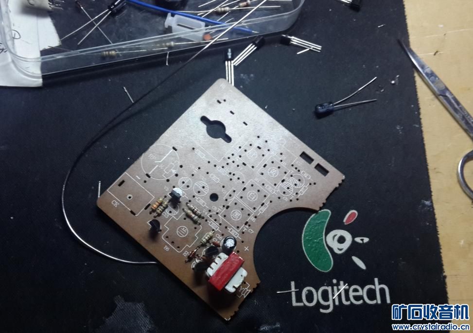 Bs921中波调幅收音机套件制作 - 〓晶体管与集