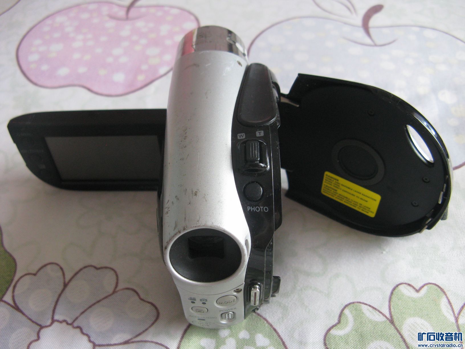 三星数码摄像机,SD卡和光盘2种记录方式,168