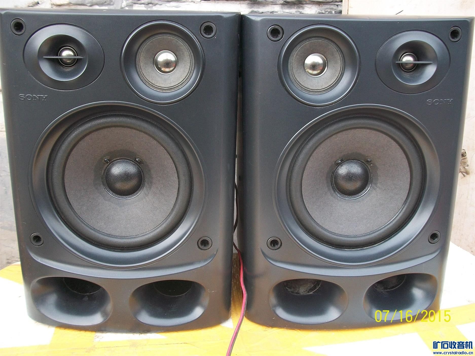 好听不贵经典索尼音箱82元 建武音箱45元 2台