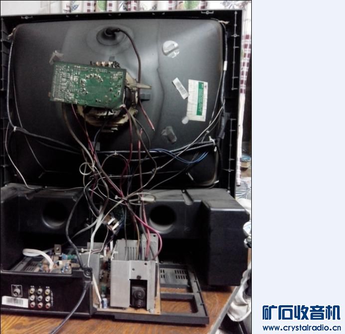 学修显像管电视机创维29T60AA,电视画面横杠