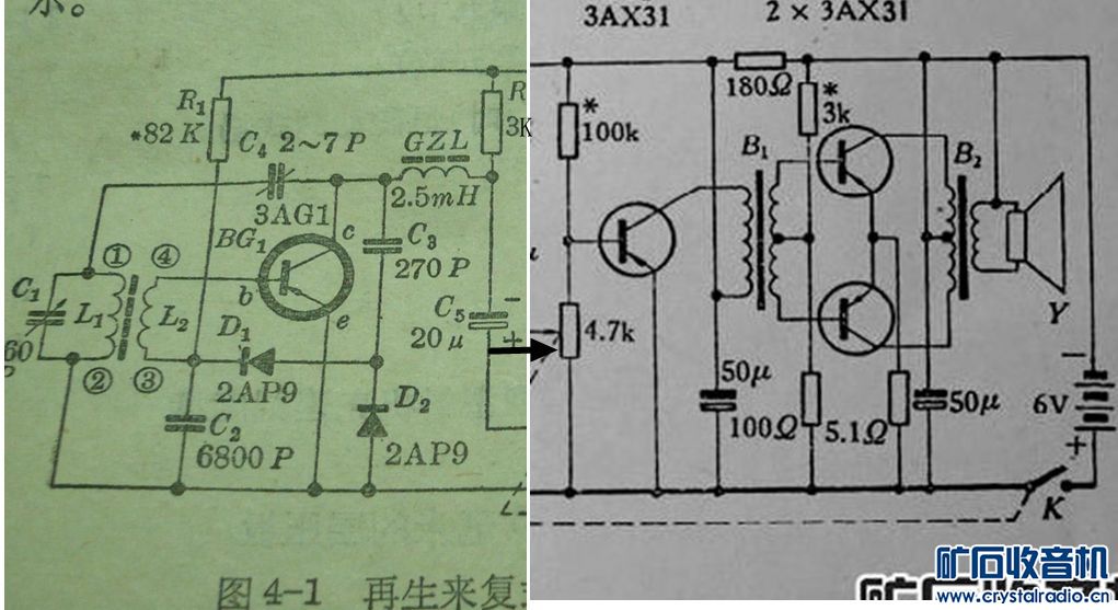 四管机 锗管改硅管疑惑 - 〓晶体管与集成〓 - 矿