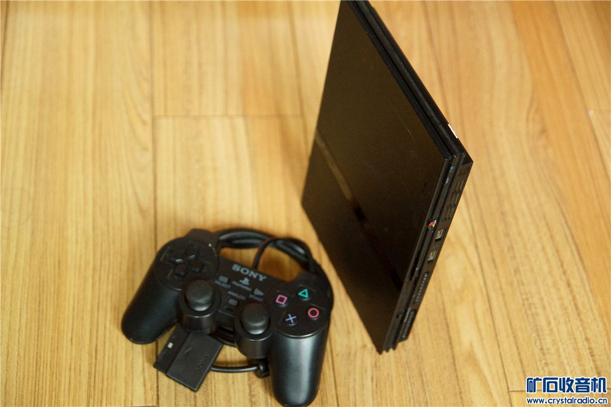 ps2薄机 77006 正版机单机一台,美版ps2厚机