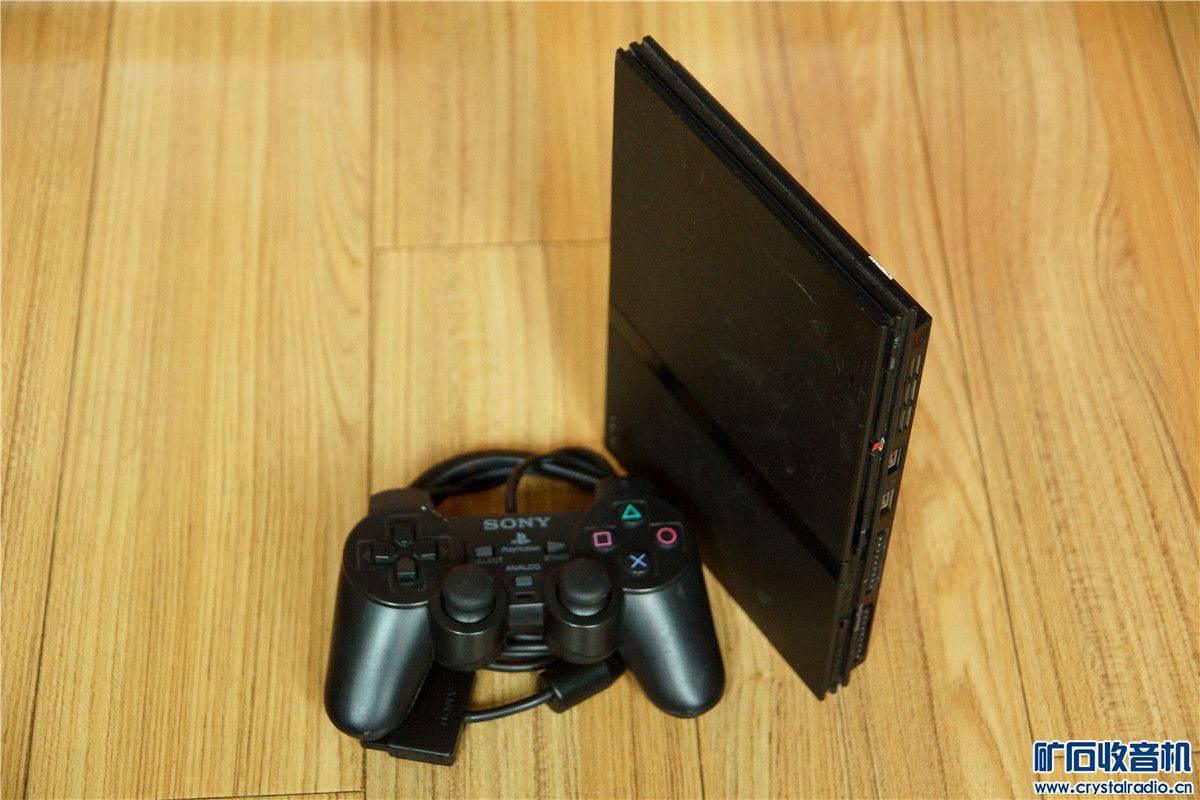 ps2薄机 77006 正版机单机一台,美版ps2厚机