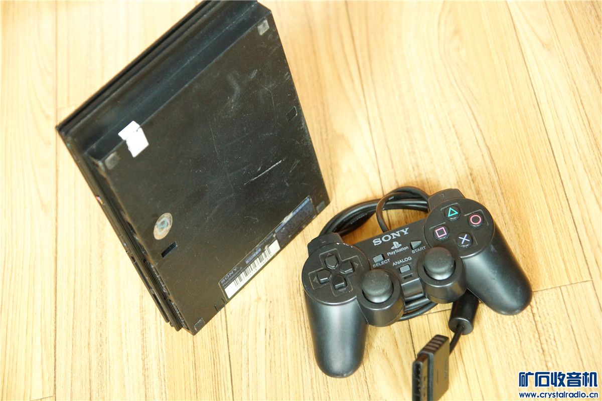 ps2薄机 77006 正版机单机一台,美版ps2厚机