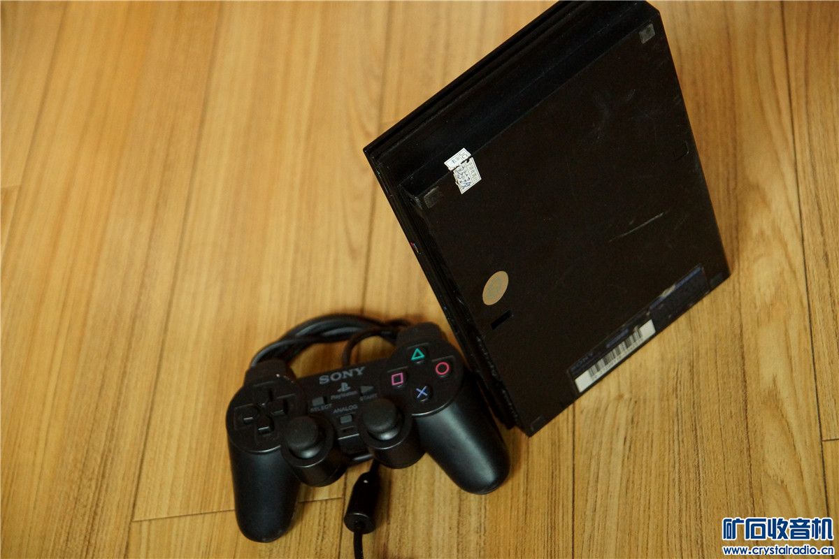ps2薄机 77006 正版机单机一台,美版ps2厚机