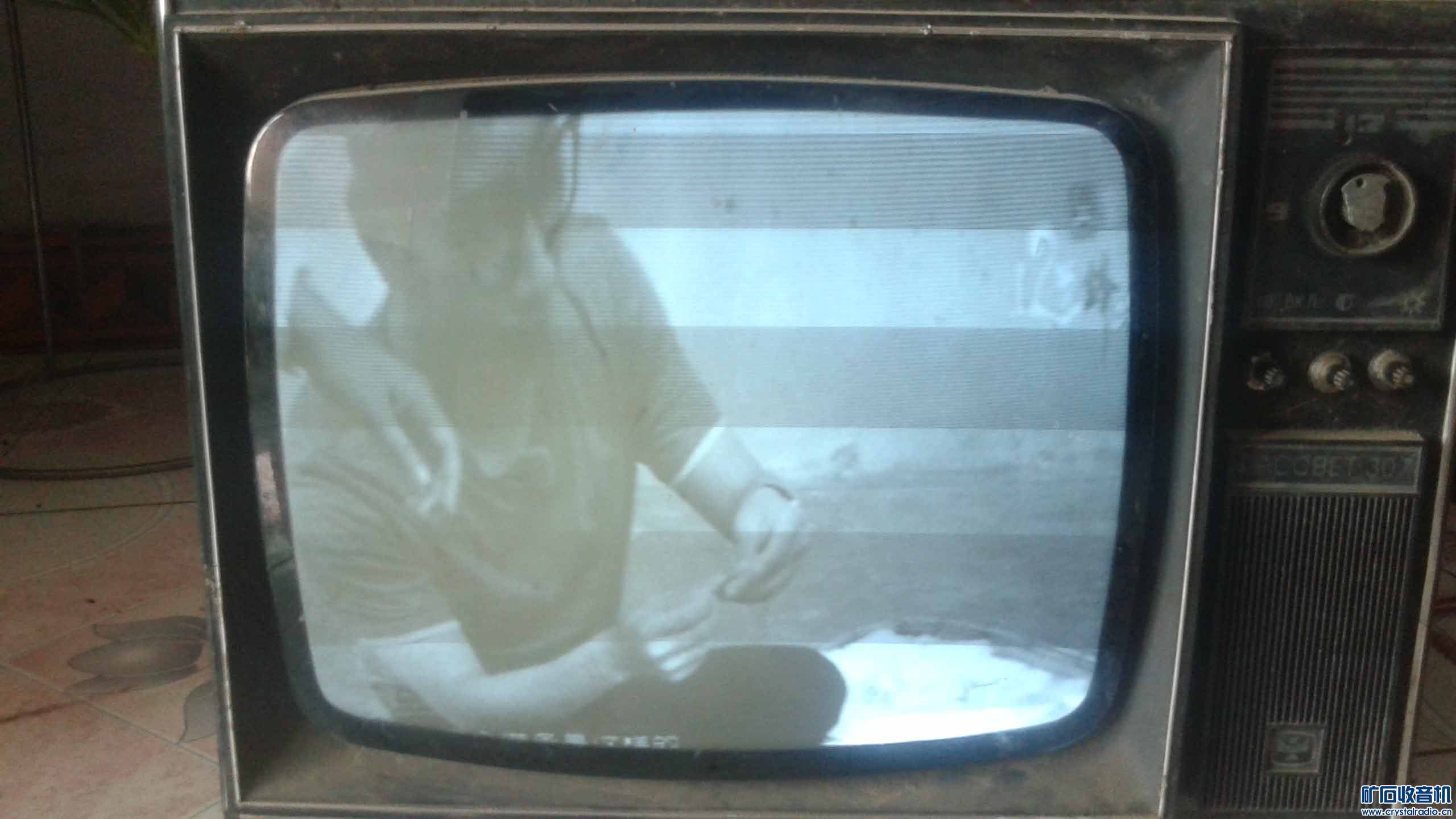 在大家的帮助下修复了前苏联T-307电子管电视