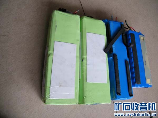 4组48v锂电池组 - 〓器材友情交换〓 - 矿石收音