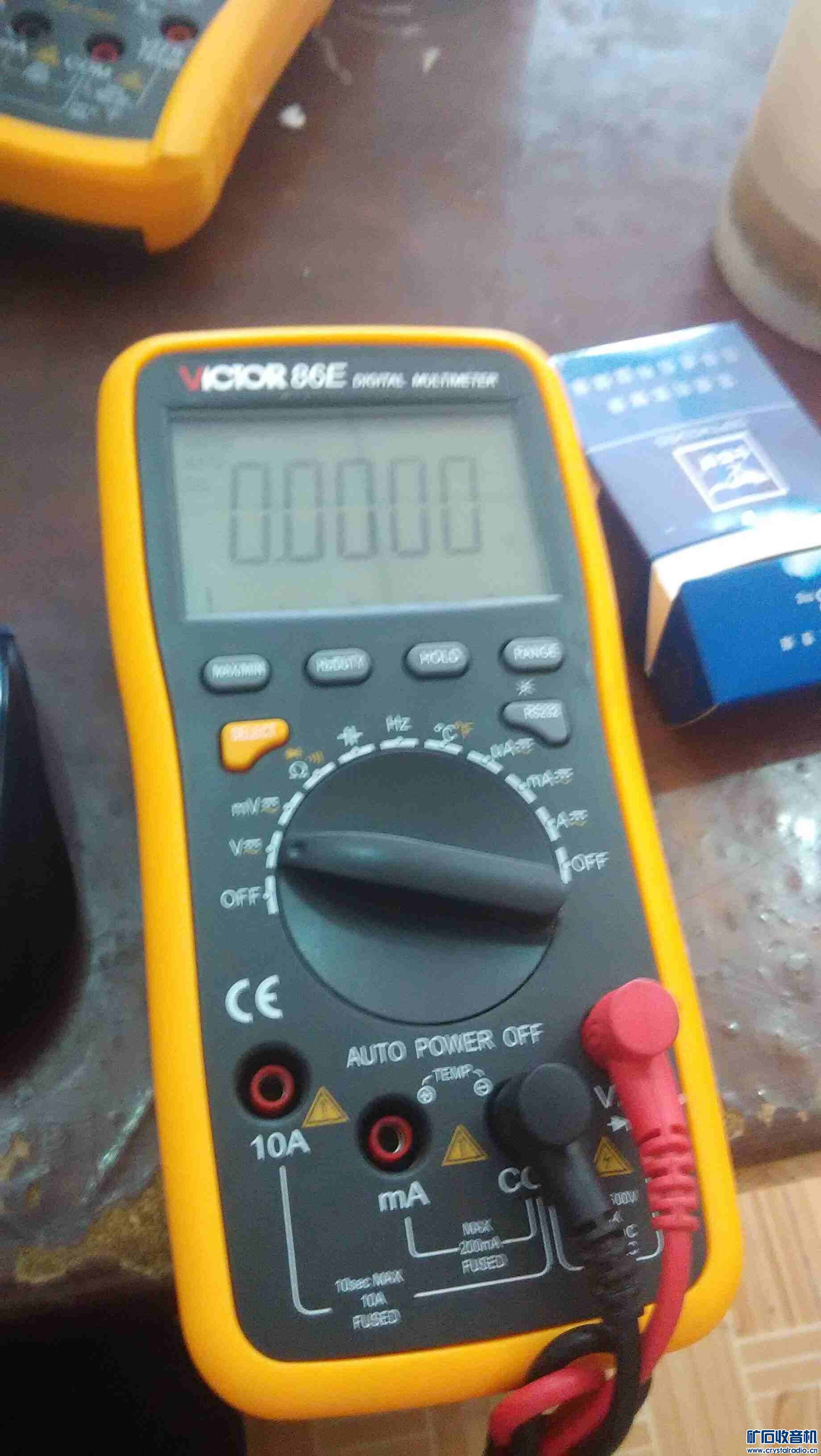 接近全新的胜利86e万用表和支持芯片多的tl86