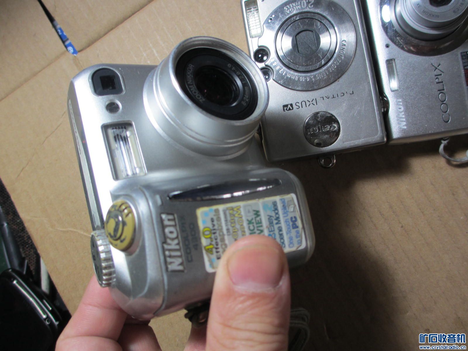 NIKON COOLPIX 4300 S220 佳能IXUS V2 三台