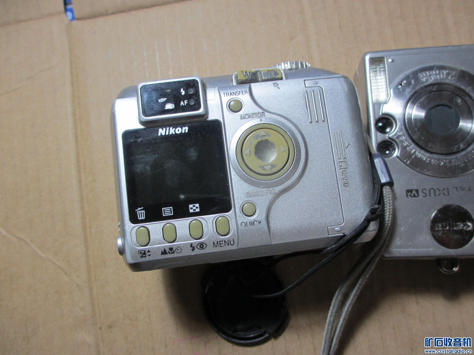NIKON COOLPIX 4300 S220 佳能IXUS V2 三台