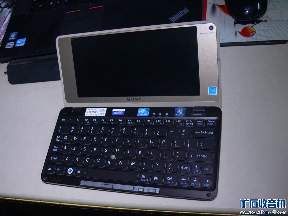SONY VGN-P47J 袖珍笔记本 2G内存 64G固态