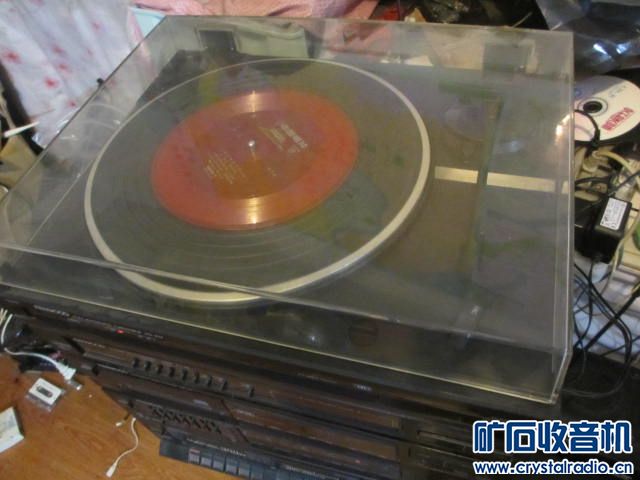 健伍组合音响主机一套 KD 47F唱片机 KD-38收