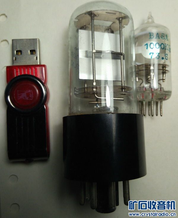 想接个简单的电子管+晶振的振荡电路,总是不成