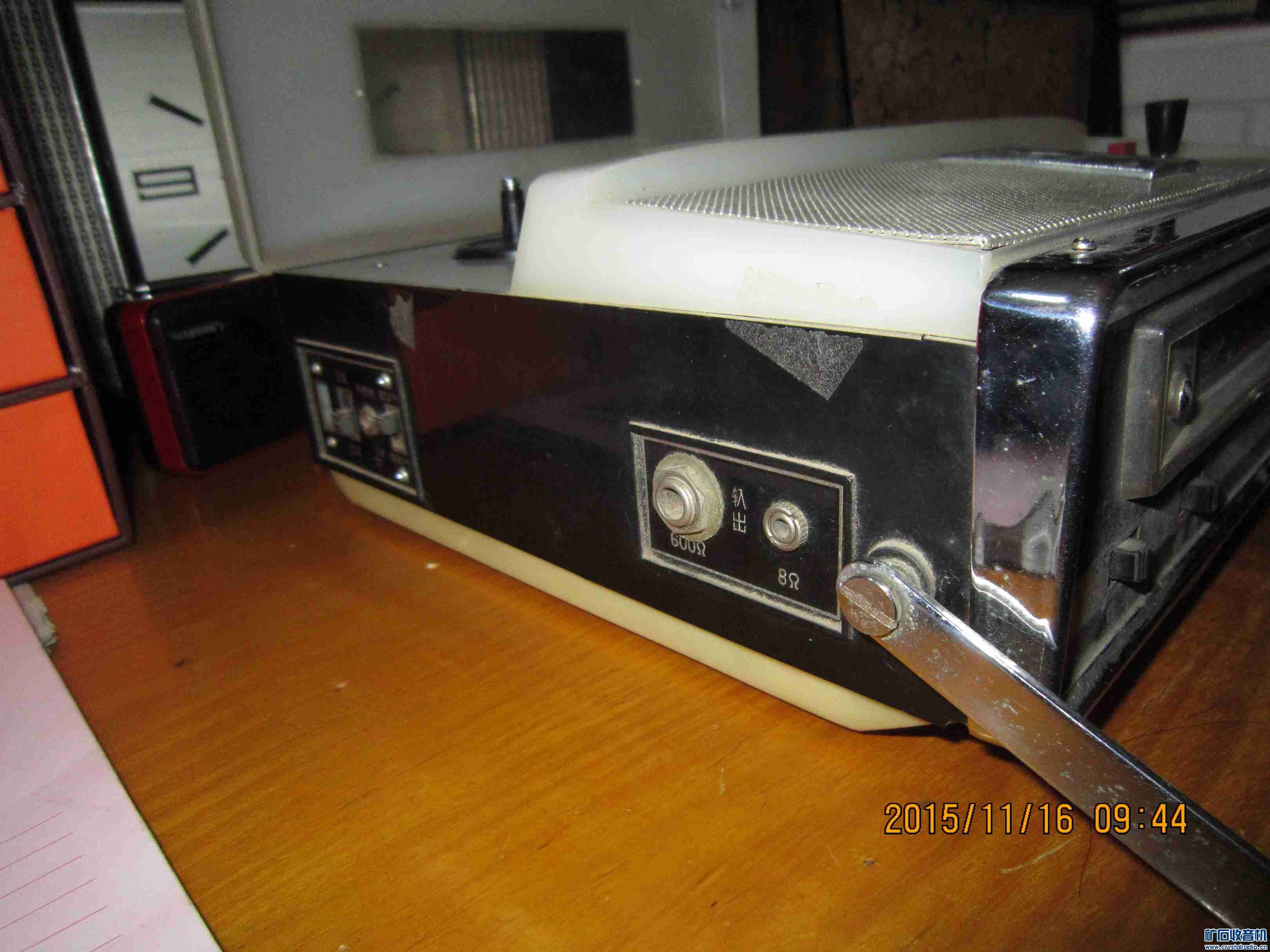 周六进的701型开盘机和107型手摇电唱机60年