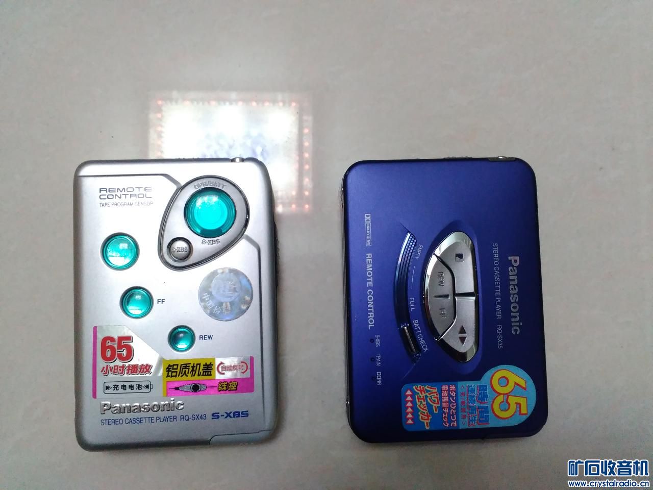 松下超薄随身听,带电量检测3.7V锂电池充电板