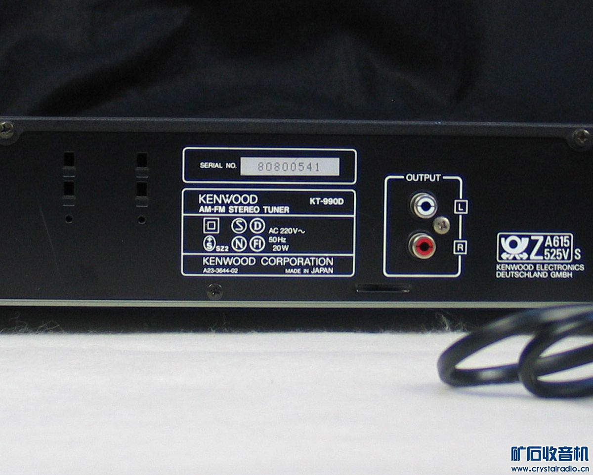 健伍高级收音头KT-990D,全球排名第八 - 〓器