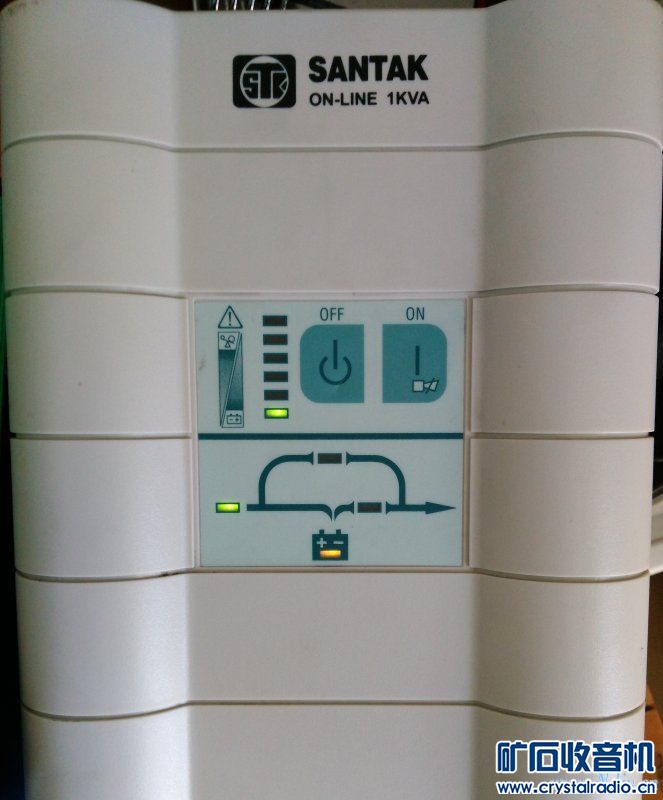 山特C1K UPS 不工作 电池灯闪亮(橙黄色),6号