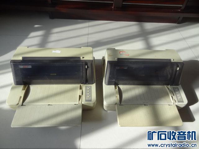 两台针式打印机平推连打都可以