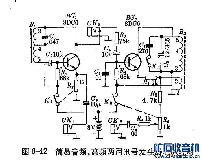学习制作简易信号源! - 〓晶体管与集成〓 - 矿石