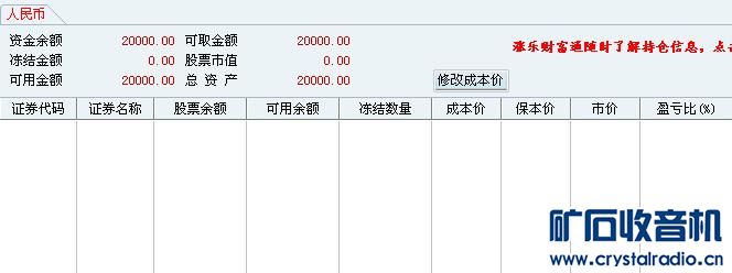 实盘记录一下赚钱、套牢、割肉的过程 - 〓生活