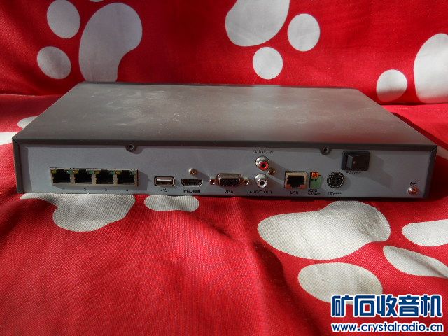工程宝海康 NVR带4个网络接口1T硬盘 超级远