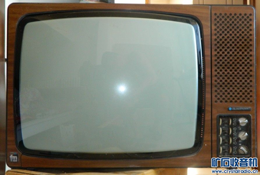 德律风根老彩电 - 〓古董收藏展示〓 - 矿石收音